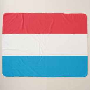 Flagge Luxemburgs Sherpadecke