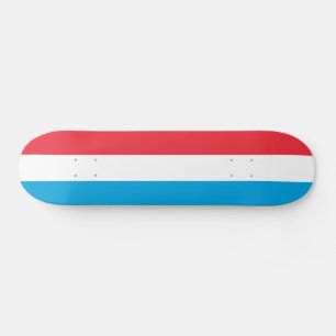 Flagge Luxemburgs Skateboard