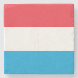 Flagge Luxemburgs Steinuntersetzer