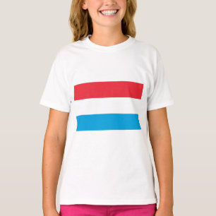 Flagge Luxemburgs T-Shirt