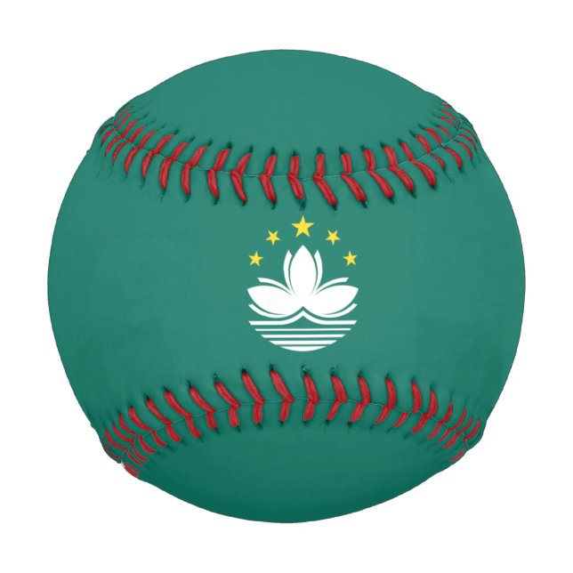 Flagge Macaus (chinesische Region) Baseball (Vorderseite)