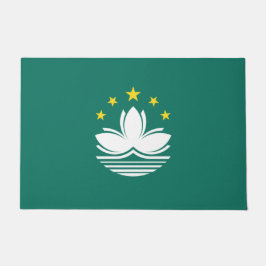 Flagge Macaus (chinesische Region) Fußmatte