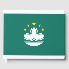 Flagge Macaus (chinesische Region) Gästebuch