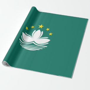 Flagge Macaus (chinesische Region) Geschenkpapier