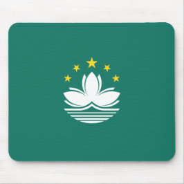 Flagge Macaus (chinesische Region) Mousepad