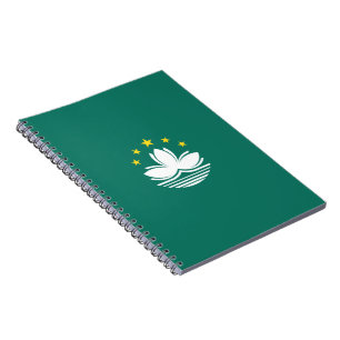 Flagge Macaus (chinesische Region) Notizblock