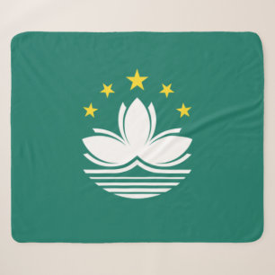 Flagge Macaus (chinesische Region) Sherpadecke