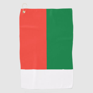 Flagge Madagaskars Golfhandtuch