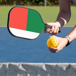 Flagge Madagaskars Pickleball Schläger