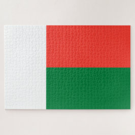 Flagge Madagaskars Puzzle