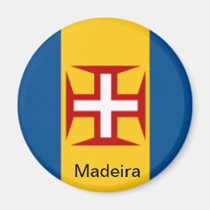 Flagge Madeiras Magnet