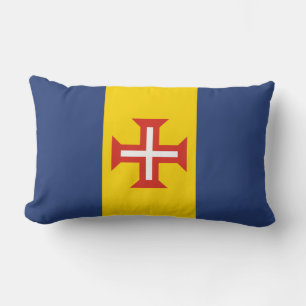 Flagge Madeiras, Portugal Akzent Pillow Lendenkissen