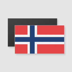 Flagge magnetischer Visitenkarten Norwegens Magnetkarte