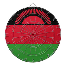 Flagge Malawis Dartscheibe