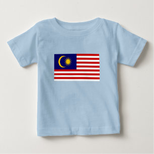 Flagge Malaysias Baby T-shirt