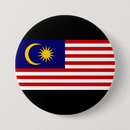 Flagge Malaysias Button