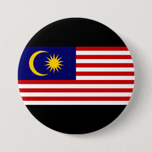 Flagge Malaysias Button