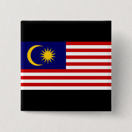 Flagge Malaysias Button