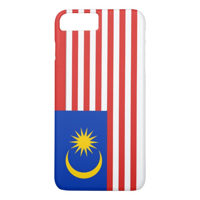 Flagge Malaysias Case-Mate iPhone Hülle (Rückseite)