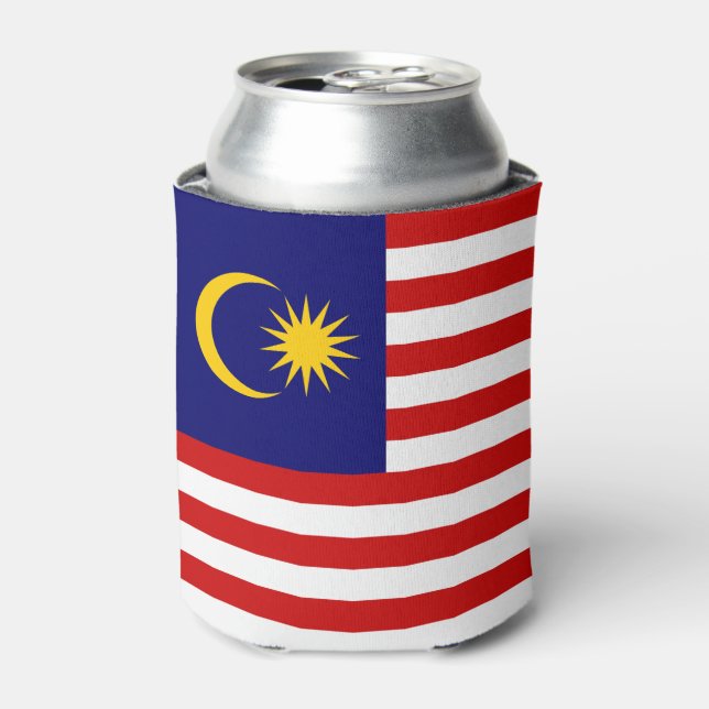 Flagge Malaysias Dosenkühler (Kanne Vorderseite)