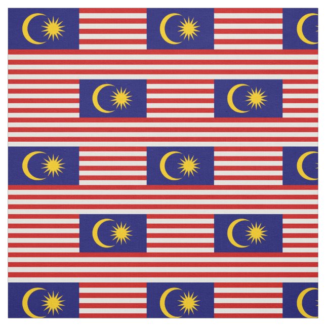 Flagge Malaysias Stoff (Muster)