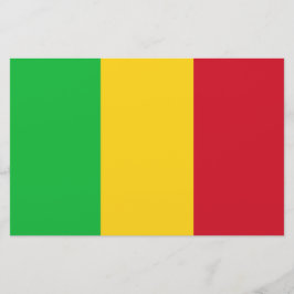 Flagge Malis Briefpapier