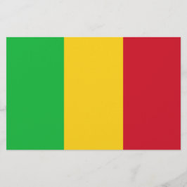 Flagge Malis Briefpapier