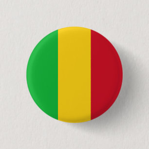 Flagge Malis Button