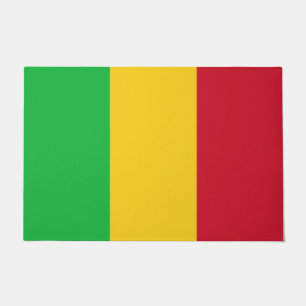 Flagge Malis Fußmatte