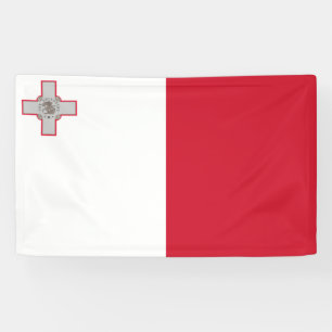 Flagge Maltas Banner