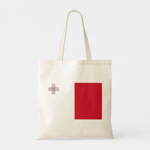 Flagge Maltas Tragetasche