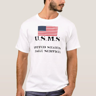 Flagge, männlicher Service Vereinigter Staaten, T-Shirt