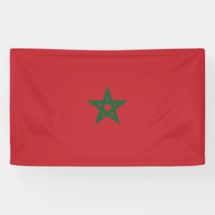 Flagge Marokko Banner