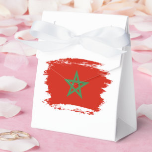 Flagge Marokkos Geschenkschachtel