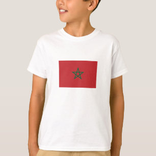 Flagge Marokkos T-Shirt