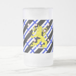Flagge Mattglas Bierglas