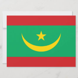 Flagge Mauretaniens Karte