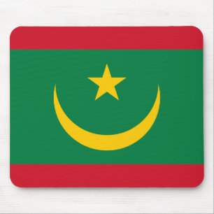 Flagge Mauretaniens Mousepad