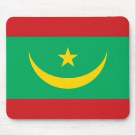 Flagge Mauretaniens Mousepad