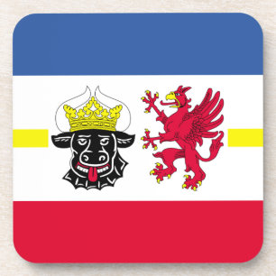 Flagge Mecklenburg-Vorpommern Untersetzer