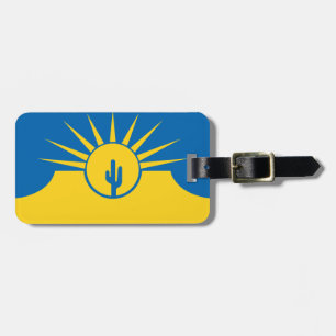 Flagge Mesa, Gepäckmarke Arizona Gepäckanhänger