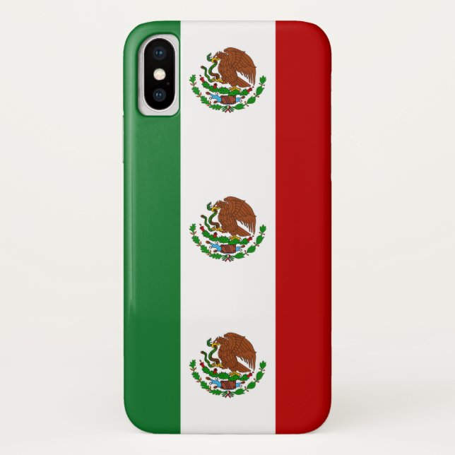 Flagge Mexicana Case-Mate iPhone Hülle (Rückseite)