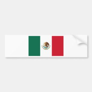 Flagge Mexikos Autoaufkleber