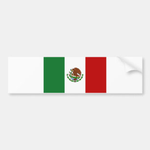 Flagge Mexikos Autoaufkleber
