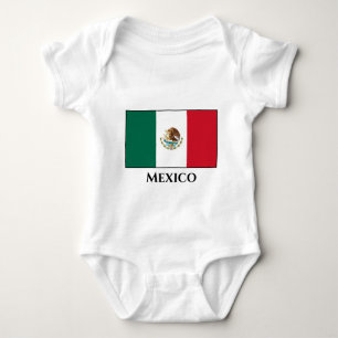 Flagge Mexikos Baby Strampler