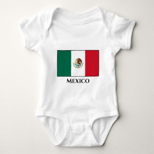 Flagge Mexikos Baby Strampler