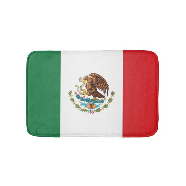 Flagge Mexikos Badematte (Vorderseite)