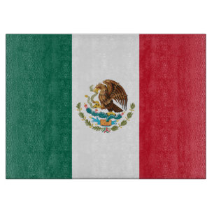 Flagge Mexikos, Bandera de la República Mexicana Schneidebrett