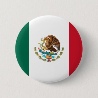 Flagge Mexikos Button