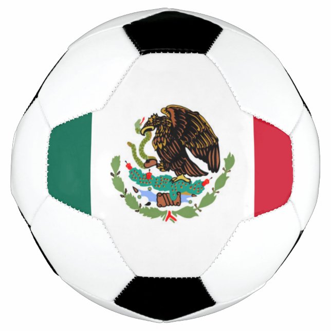 Flagge Mexikos Fußball (Vorderseite)